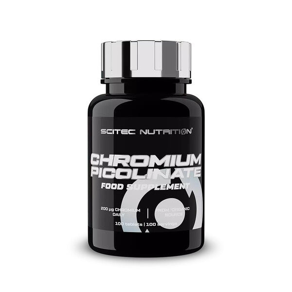Chromium Picolinate, 200mcg - 100 tablets 