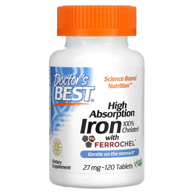 High Absorption Iron - 27mg - 120 tablets