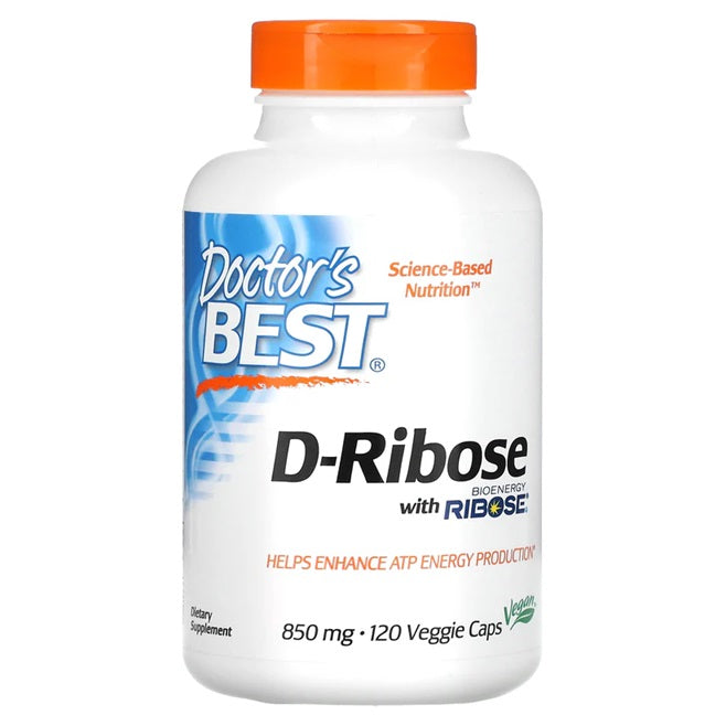 D-Ribose - 850mg - 120 vcaps