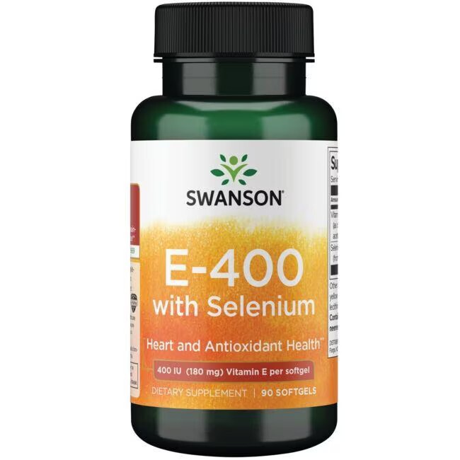 E with Selenium - 400IU - 90 softgels