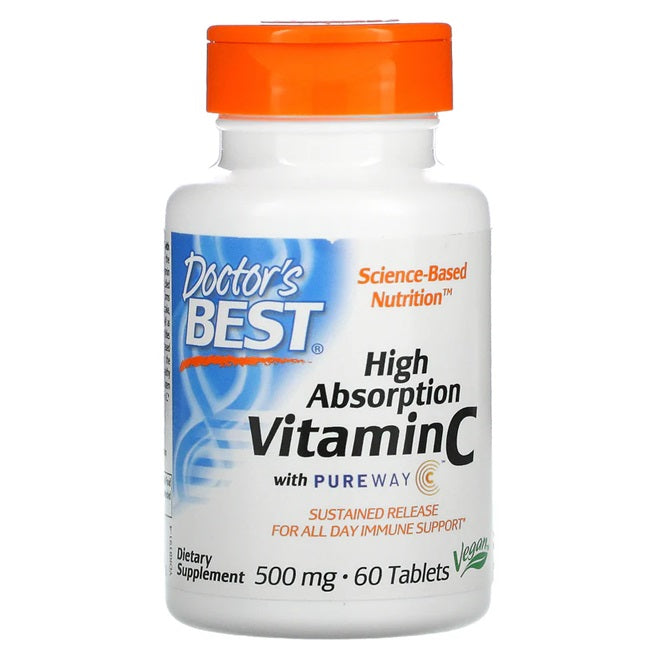 High Absorption Vitamin C with PureWay-C - 500mg - 60 tablets