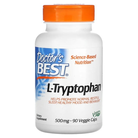 L-Tryptophan - 500mg - 90 vcaps