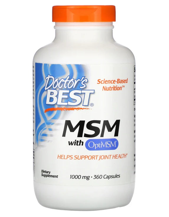 MSM with OptiMSM - 1000mg - 360 caps