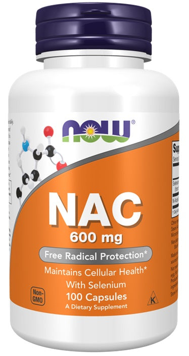 NAC with Selenium - 600mg - 100 caps