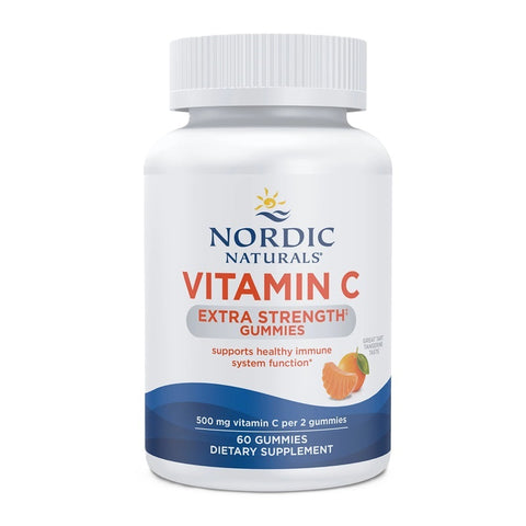 Vitamin C Extra Strength Gummies - Tangerine - 60 gummies