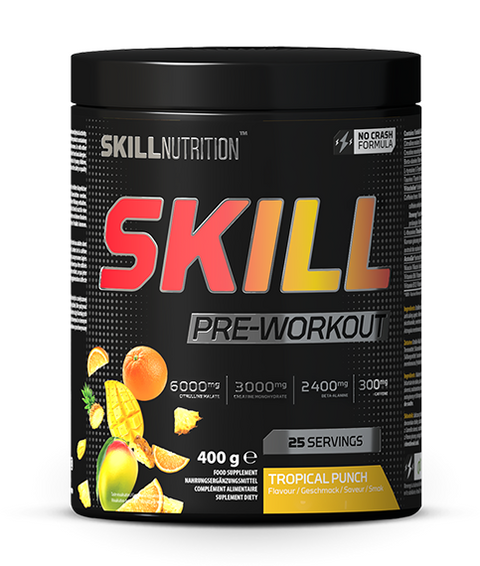 Skill Pre-Workout - Tropical Punch - 400g