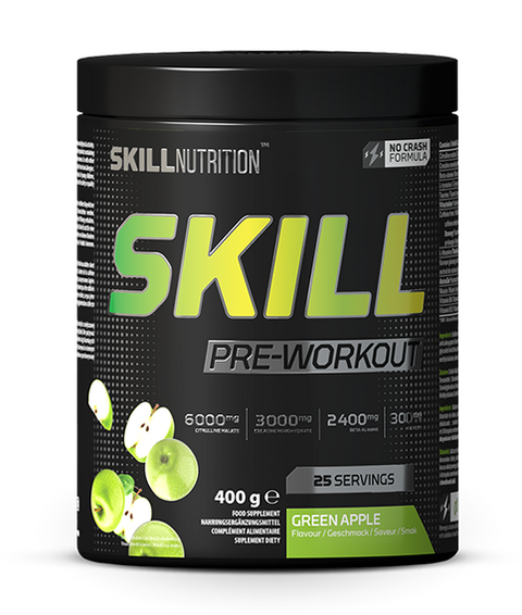 Skill Pre-Workout - Green Apple - 400g
