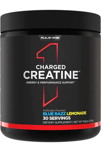 Charged Creatine - Blue Razz Lemonade - 270g