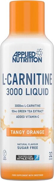 L-Carnitine Liquid 3000 - Tangy Orange - 480 ml.