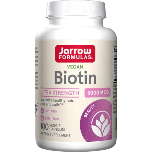 Biotin - 5000mcg - 100 vcaps