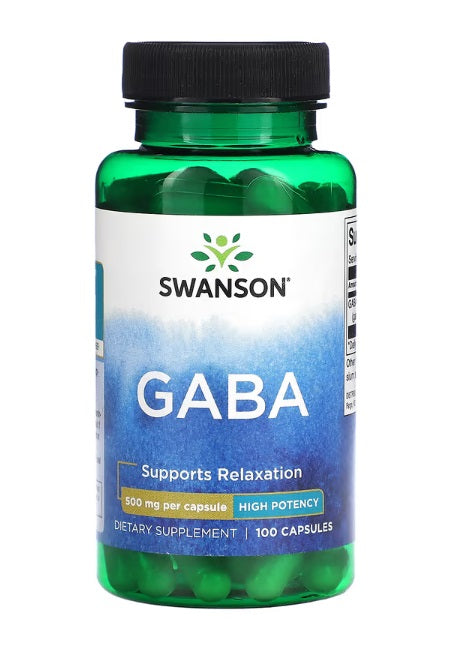 GABA - 500mg - 100 caps