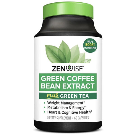 Green Coffee Bean Extract - 60 caps