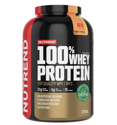 100% Whey Protein - Mango + Vanilla - 2250g