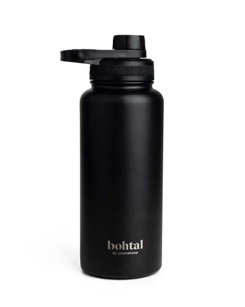 Bohtal Insulated Sports Bottle - Black - 960 ml.
