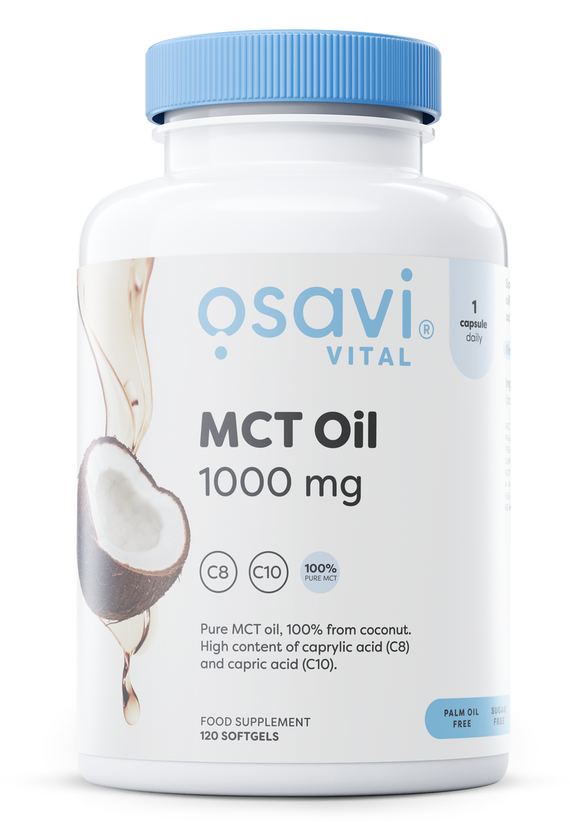 MCT Oil - 1000mg - 120 softgels