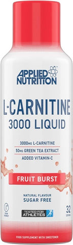 L-Carnitine Liquid 3000, Fruit Burst - 480 ml.