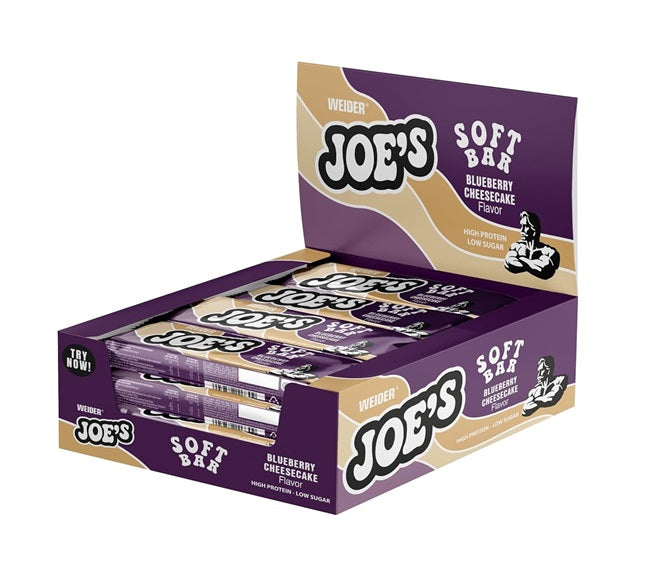 Joes Soft Bar, Blueberry Cheesecake - 12 x 50g