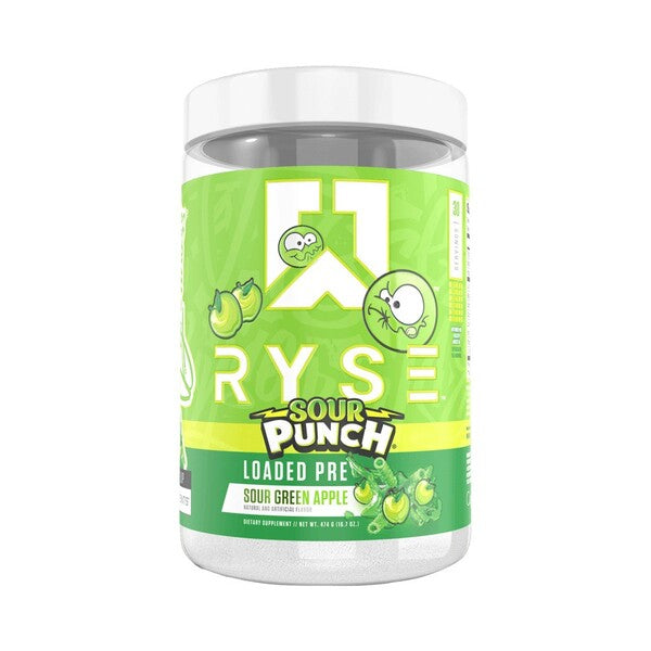 Loaded Pre - Sour Punch Green Apple - 474g