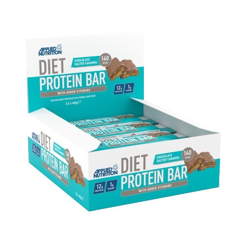Diet Protein Bar - Chocolate Salted Caramel - 12 x 45g
