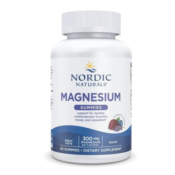 Magnesium Gummies - Blueberry Lavender - 60 gummies