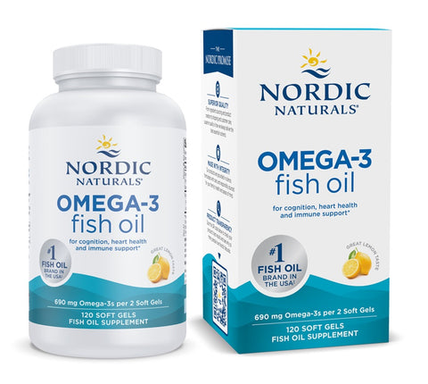 Omega-3 - 690mg Lemon - 120 softgels