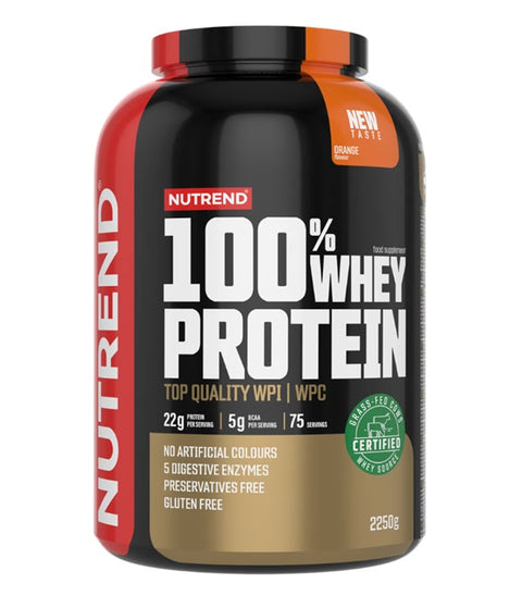 100% Whey Protein - Orange - 2250g