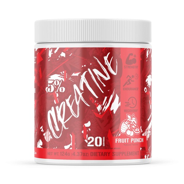 Creatine - Code Red - Fruit Punch - 124g