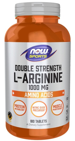 L-Arginine - 1000mg - 180 tablets