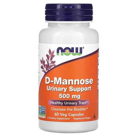 D-Mannose - 500mg - 60 vcaps