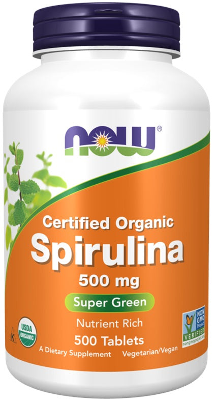 Spirulina - 500mg - 500 tabs