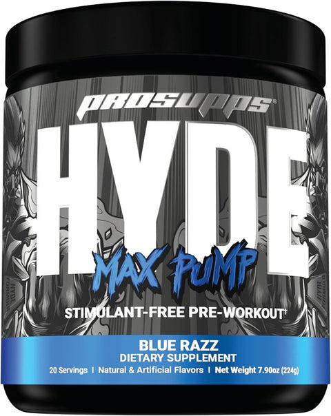 Hyde Max Pump - Blue Razz - 224g