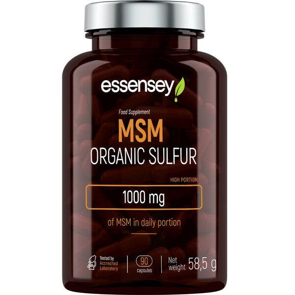 MSM Sulfur - 1000mg - 90 caps