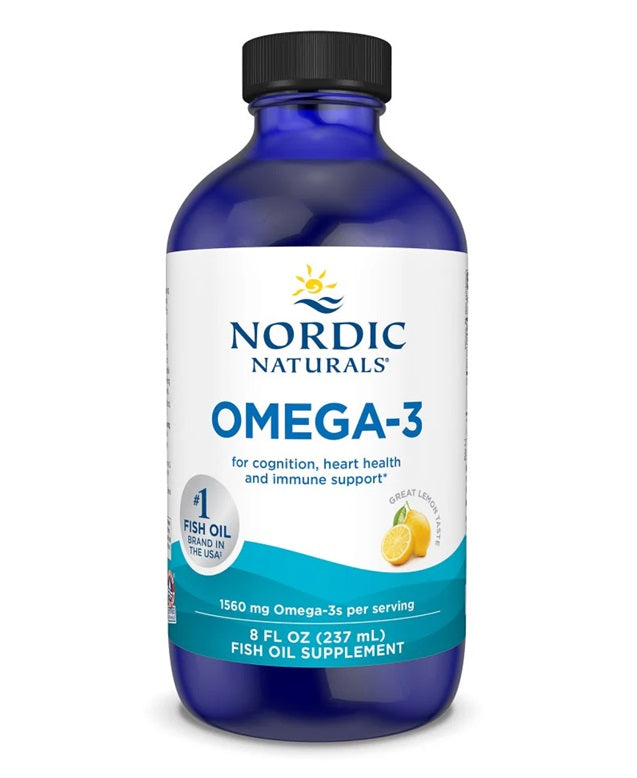 Omega-3 - 1560mg Lemon - 237 ml.