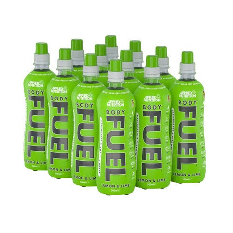 Bodyfuel Electrolyte & Vitamin Water - Lemon & Lime - 12 x 500 ml.