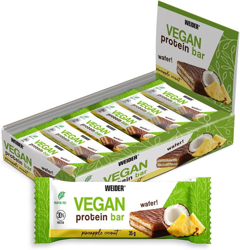 Vegan Protein Bar - Pineapple Coconut - 12 x 35g
