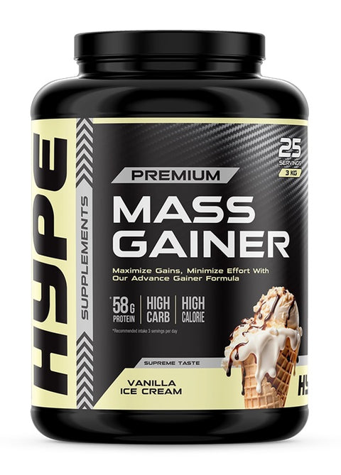 Mass Gainer - Vanilla Ice Cream - 3000g