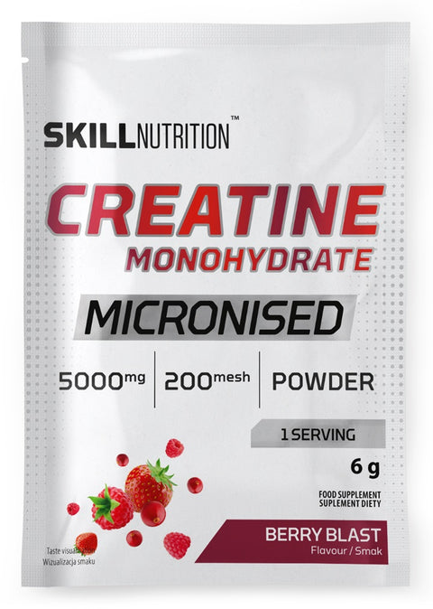Micronised Creatine Monohydrate - Berry Blast - 6g (1 serving)