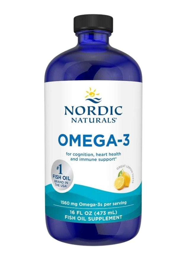 Omega-3 - 1560mg Lemon - 473 ml.
