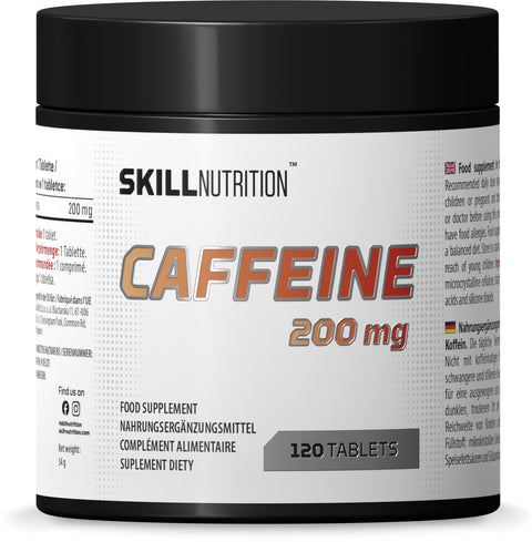 Caffeine - 200mg - 120 tabs
