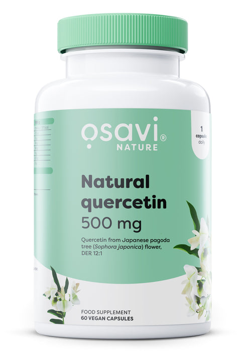 Natural Quercetin - 500mg - 60 vegan caps