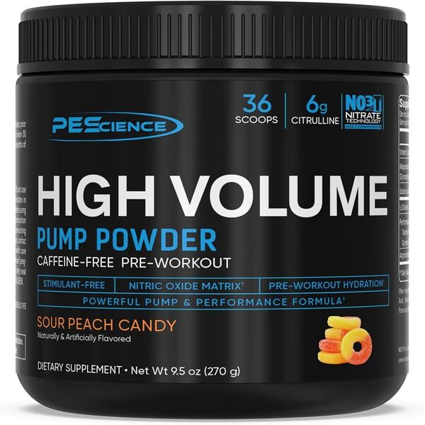 High Volume (New Formula) - Sour Peach Candy - 270g