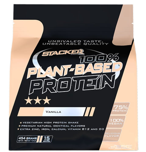 100% Plant Based Protein - Vanilla - 454g