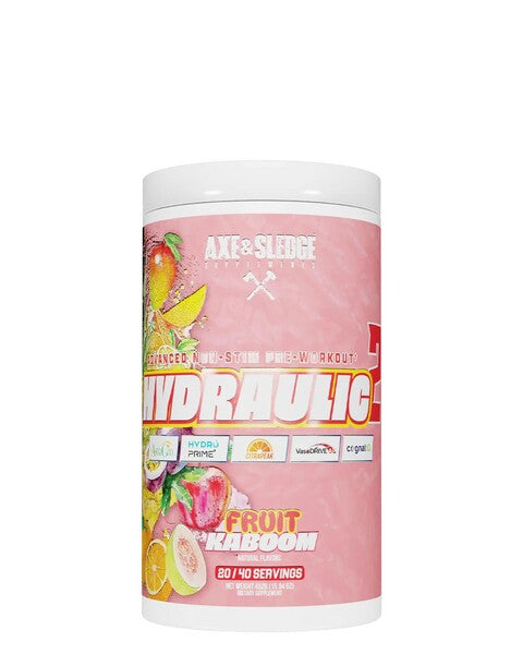 Hydraulic V2 Non-Stim Pre-Workout - Fruit Kaboom - 452g