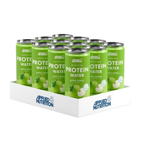 Sparkling Protein Water, Apple Burst - 12 x 330 ml.