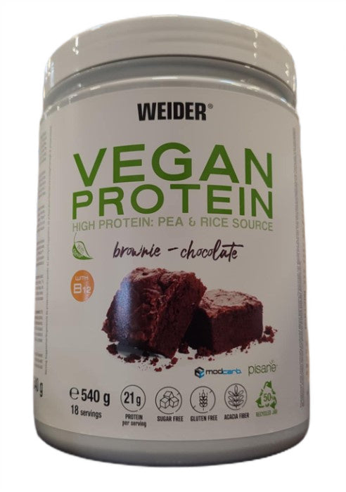 Vegan Protein - Brownie Chocolate - 540g