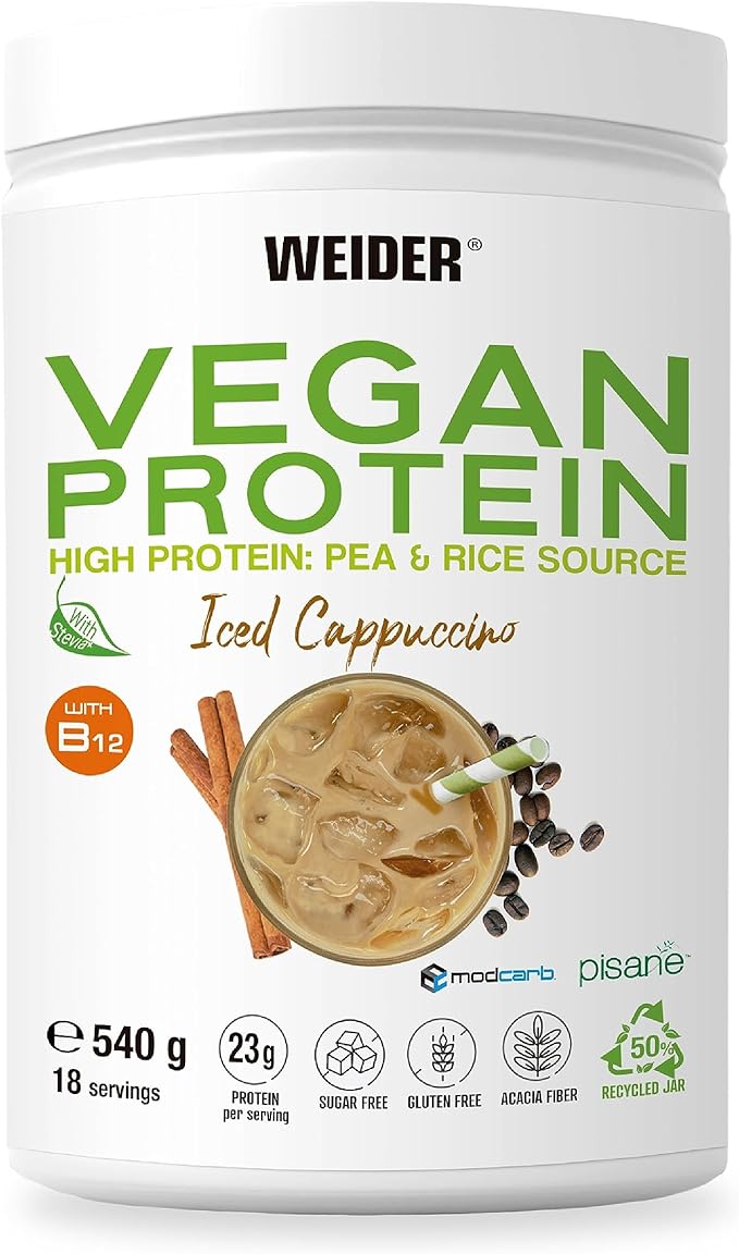 Vegan Protein - Iced Cappuccino - 540g