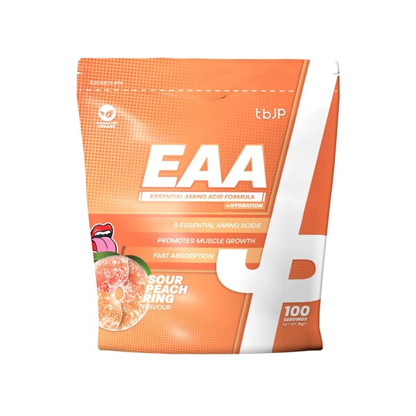 EAA + Hydration - Sour Peach Rings - 1000g