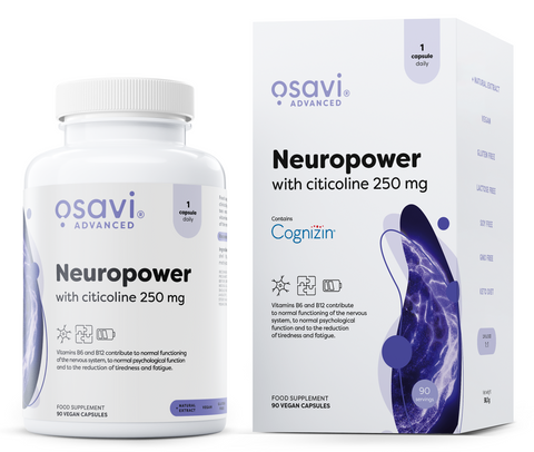Neuropower with Citicoline - 250mg - 90 vegan caps