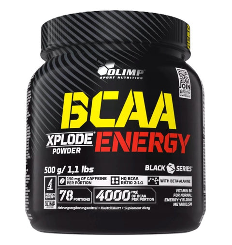 BCAA Xplode Energy - Fruit Punch - 500g