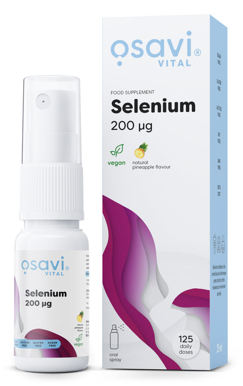 Selenium Oral Spray - 200mcg (Pineapple) - 25 ml.